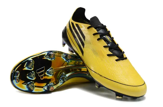 Adidas X Speedportal 黄黑幻彩 足球钉鞋 4