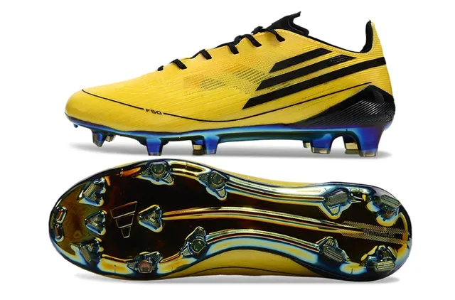 Adidas X Speedportal 黄黑幻彩 足球钉鞋 6