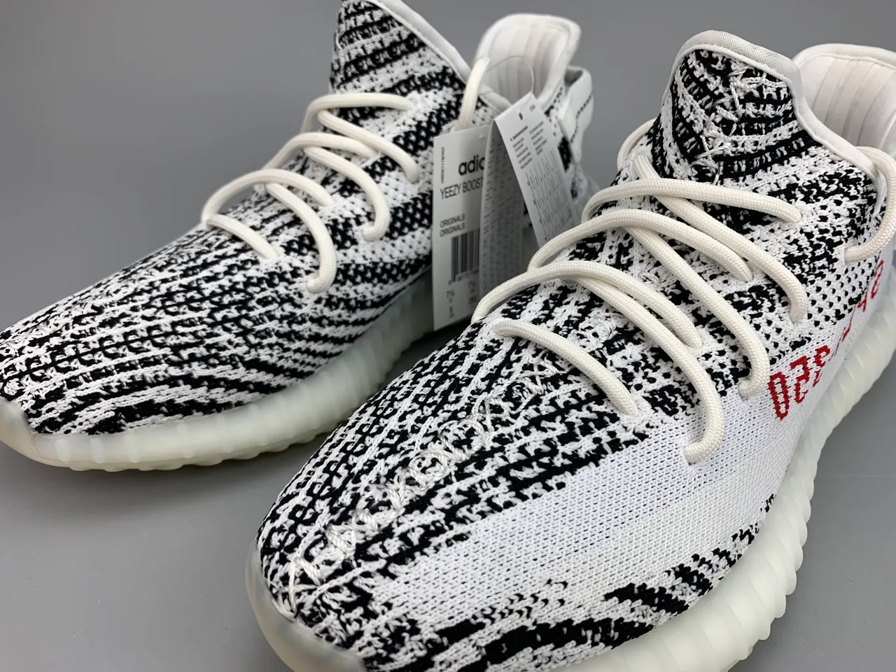Adidas Yeezy Boost 350 Zebra أحذية رياضية للأسلوب الحياتي 7