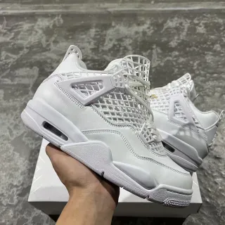 Air Jordan 4 全白篮球鞋