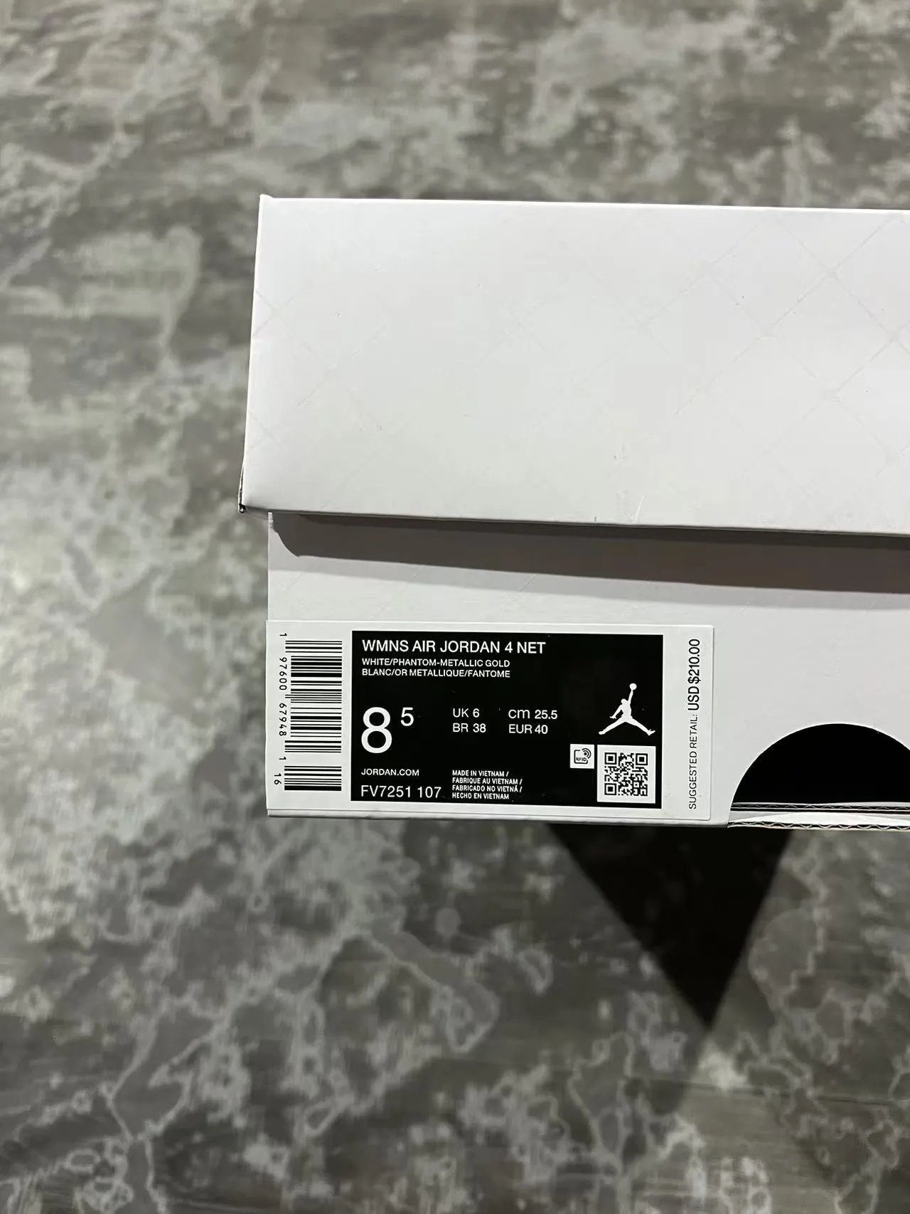 Air Jordan 4 أحذية كرة السلة أبيض كامل 11