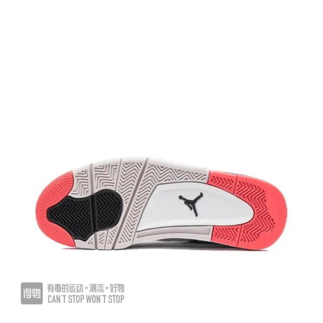 Air Jordan 4 白黑红篮球鞋 2