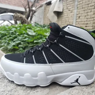 Air Jordan 9 黑白 高帮 篮球鞋