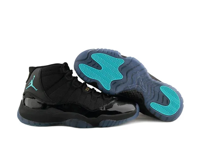 Air Jordan Black Blue High-Top Patent Leather Toe Basketball Shoes 5