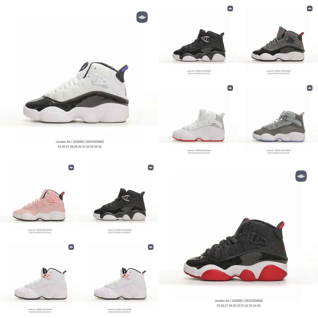 Chaussures de basketball montantes Air Jordan avec col rembourré gris et bleu 3