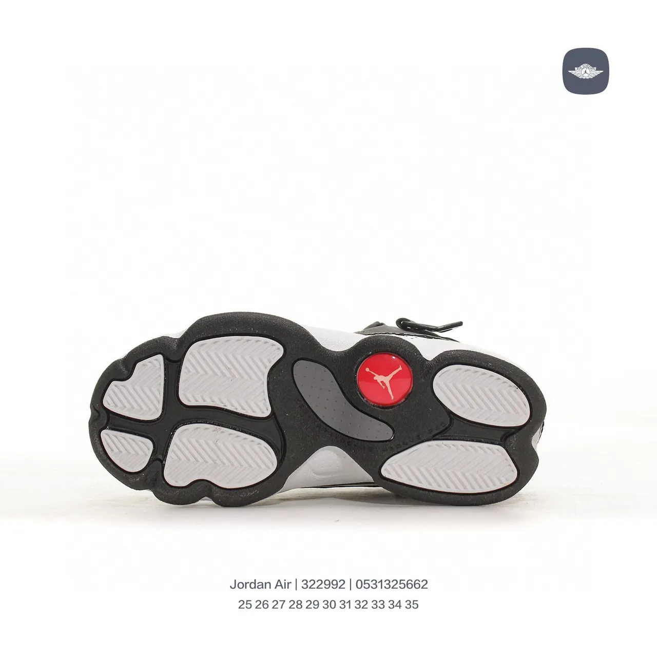 Chaussures de basketball montantes Air Jordan avec col rembourré gris et bleu 8