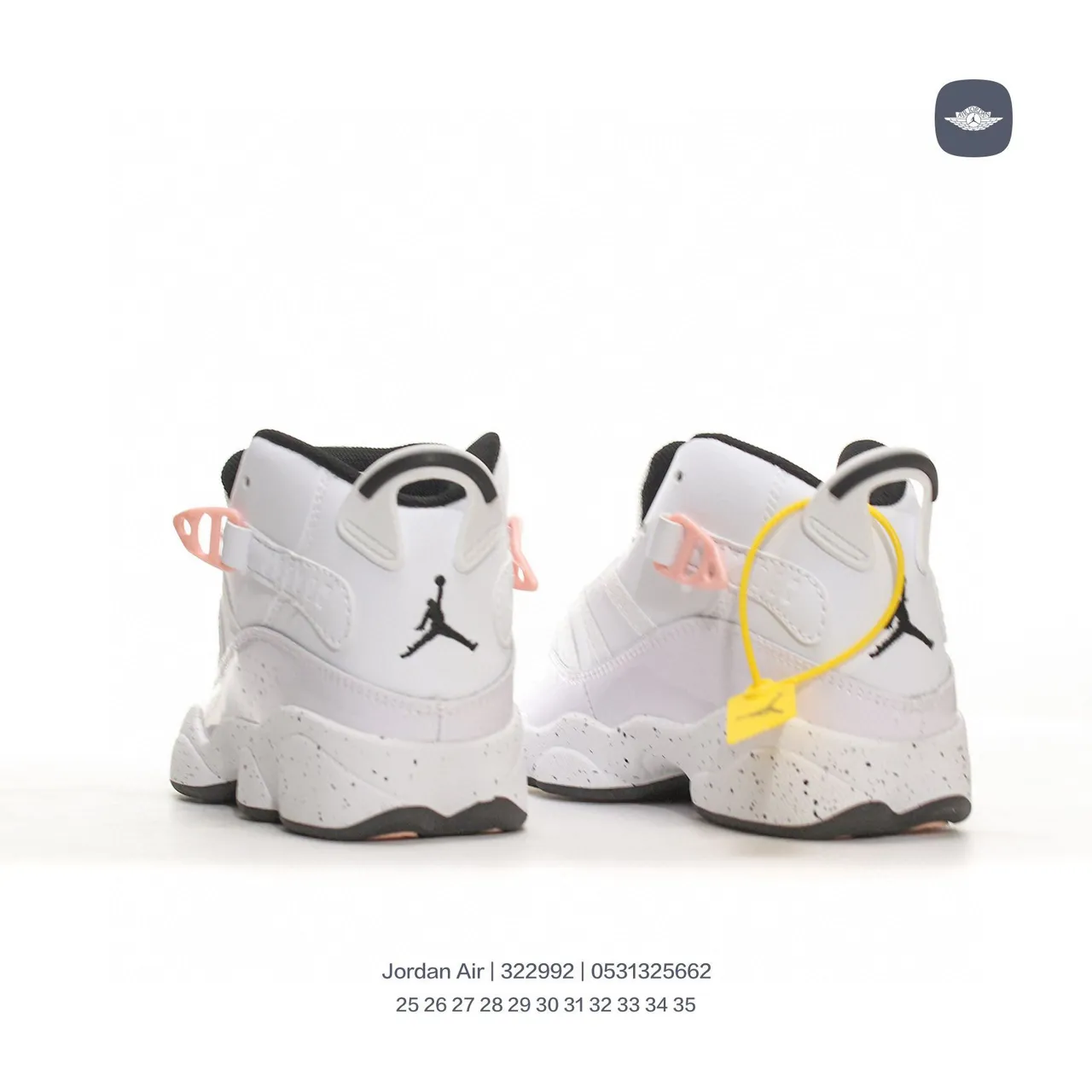 Chaussures de basketball montantes Air Jordan avec col rembourré gris et bleu 20