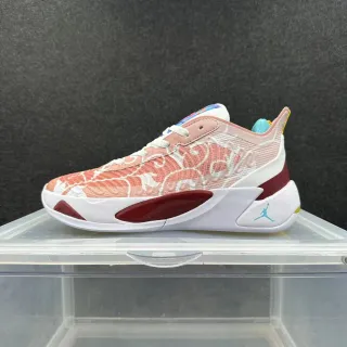 Zapatillas de baloncesto Air Jordan Luka 1 de tejido knit floral rosa