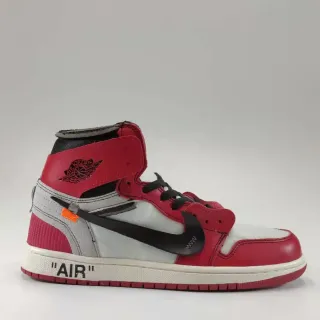 Air Jordan x Off-White Air Jordan 1 Deconstructed 红色篮球鞋