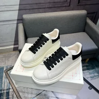 Alexander McQueen Oversized Sneaker White Black Lifestyle Sneakers
