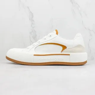 Alexander McQueen Oversized Sneaker White Tan Lifestyle Sneakers