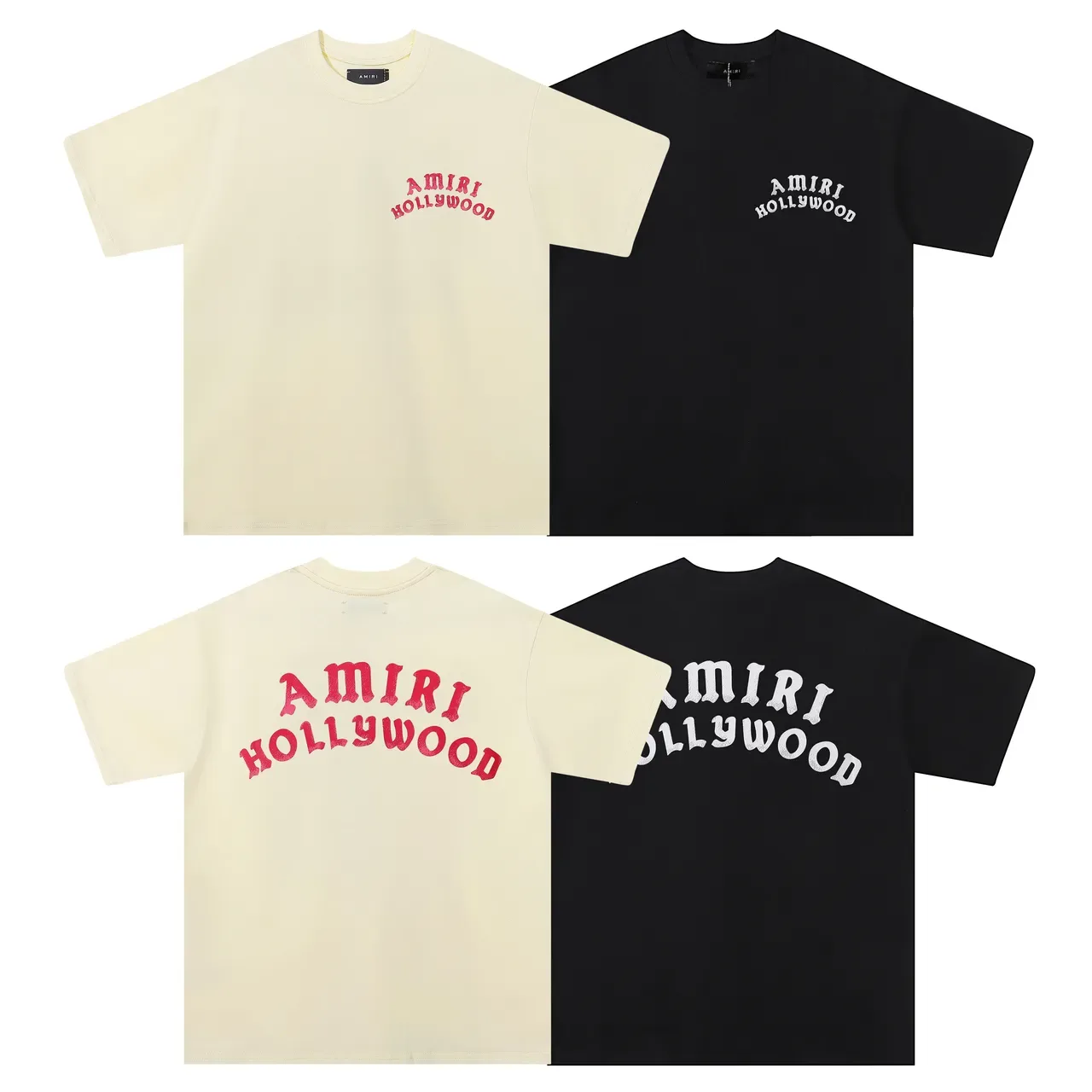 Camiseta oversized gráfica Amiri Hollywood 6