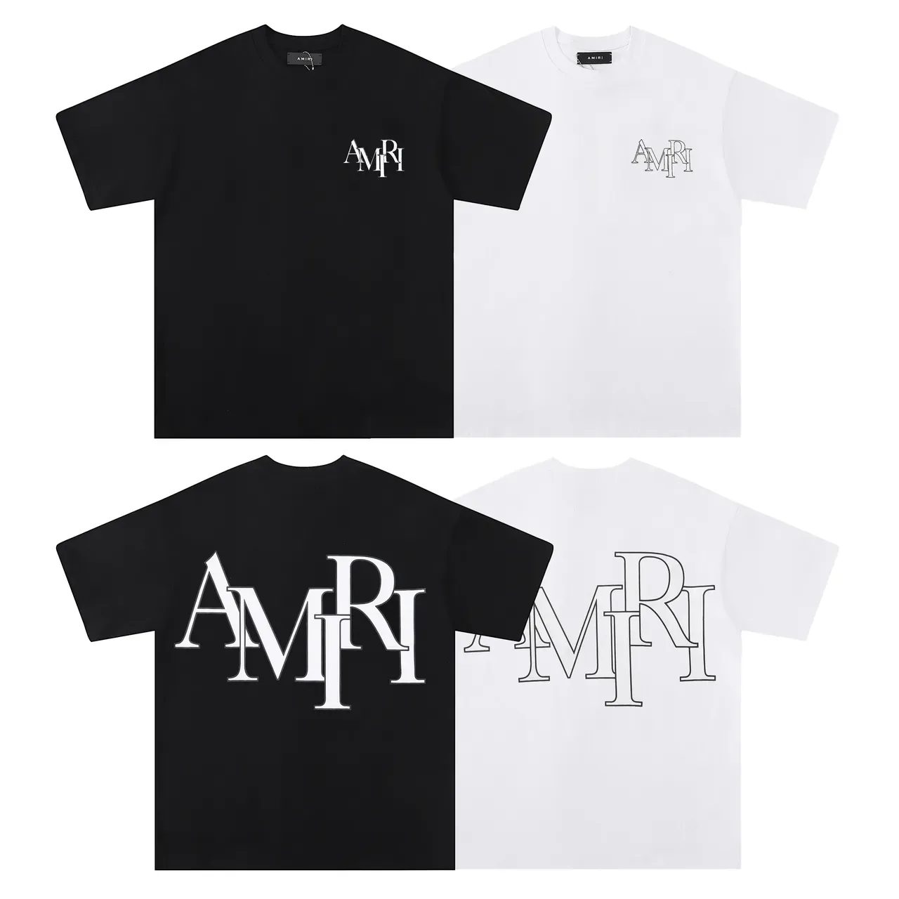 Amiri Logo Back Oversized T-Shirt 6
