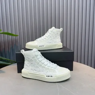 Amiri Skel Top High Off-White Star-Perforated লাইফস্টাইল স্নিকার