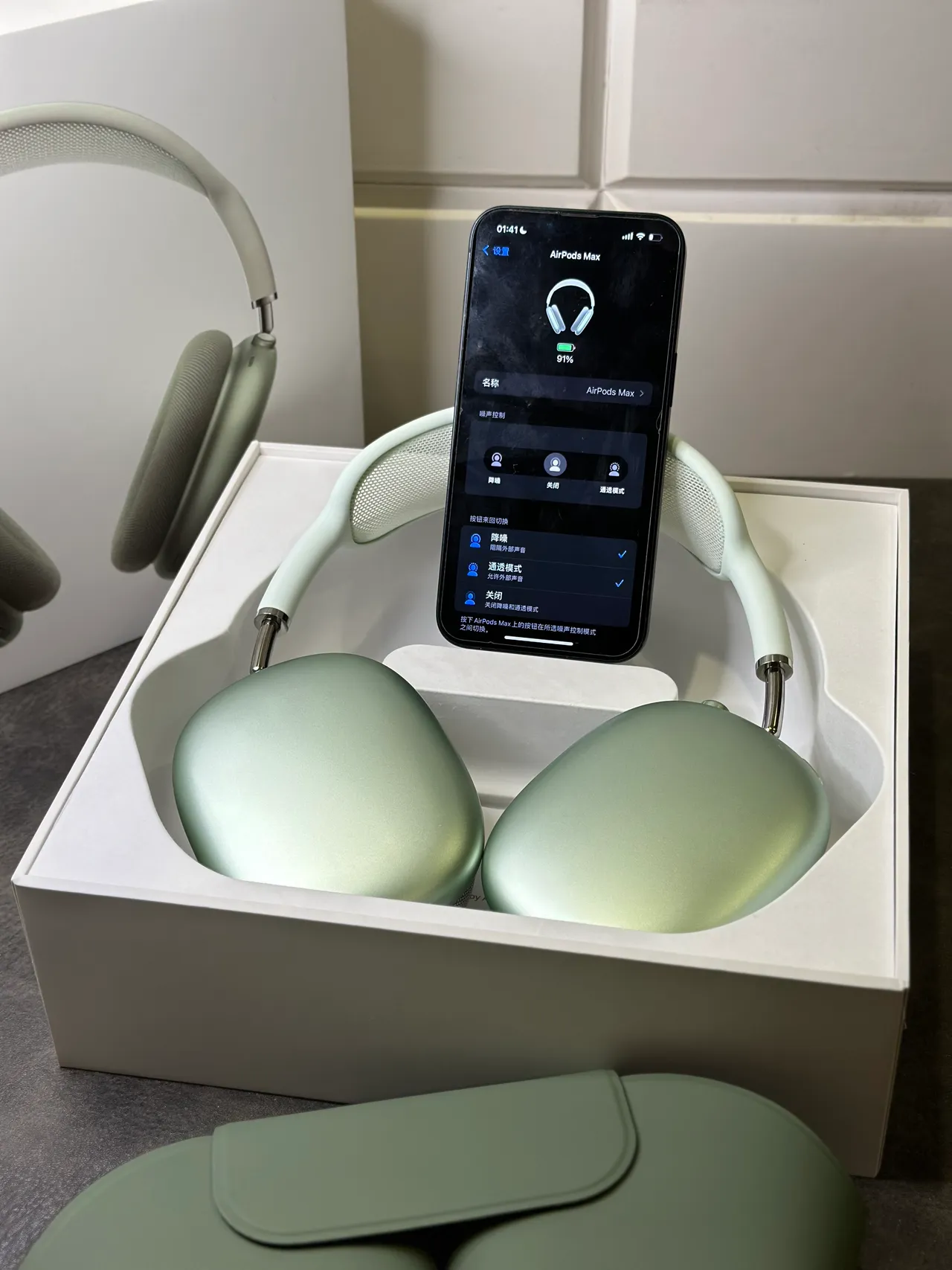 Apple AirPods Max Sage Green Casque supra-auriculaire 6