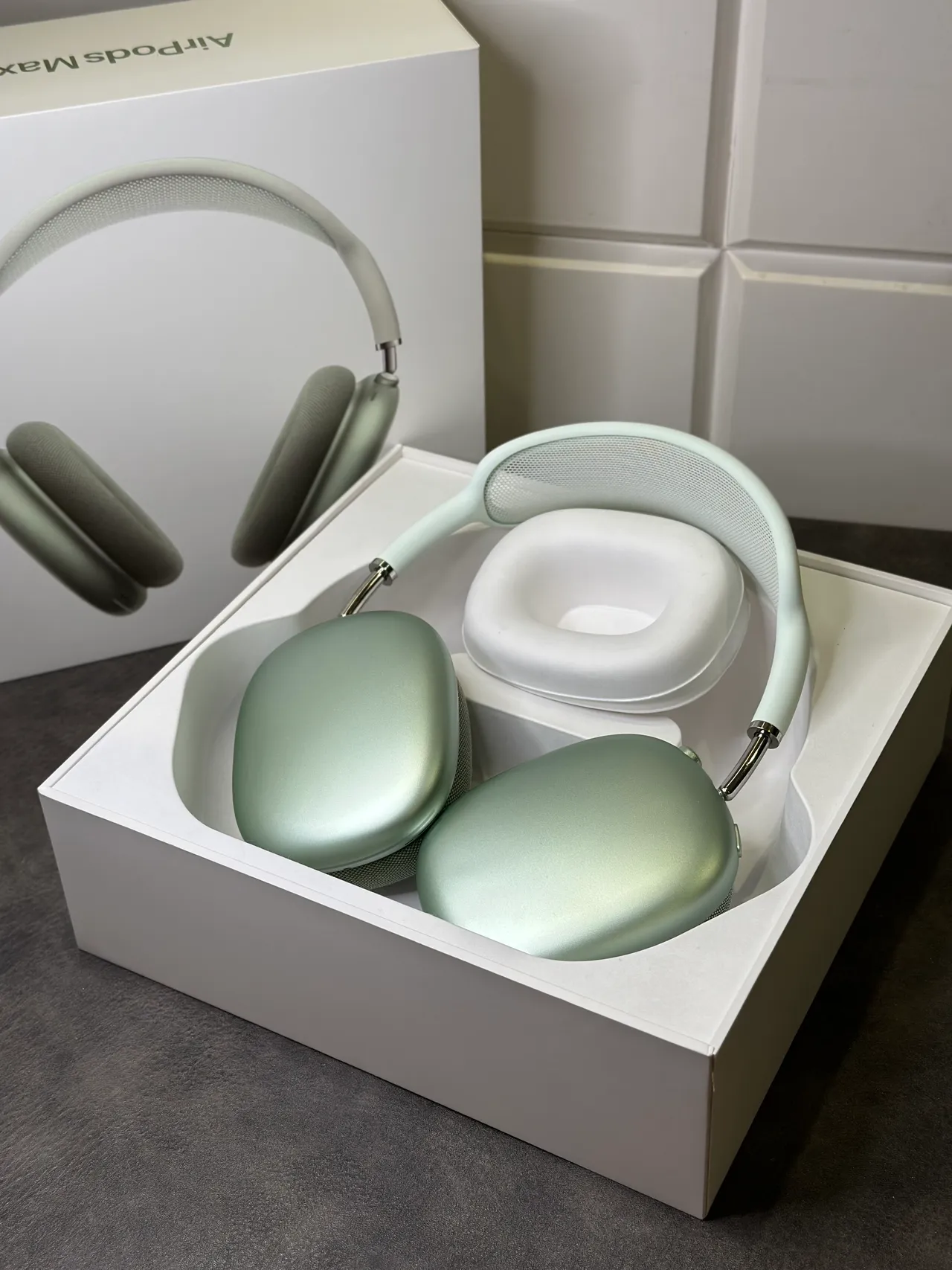 Apple AirPods Max Sage Green Casque supra-auriculaire 9