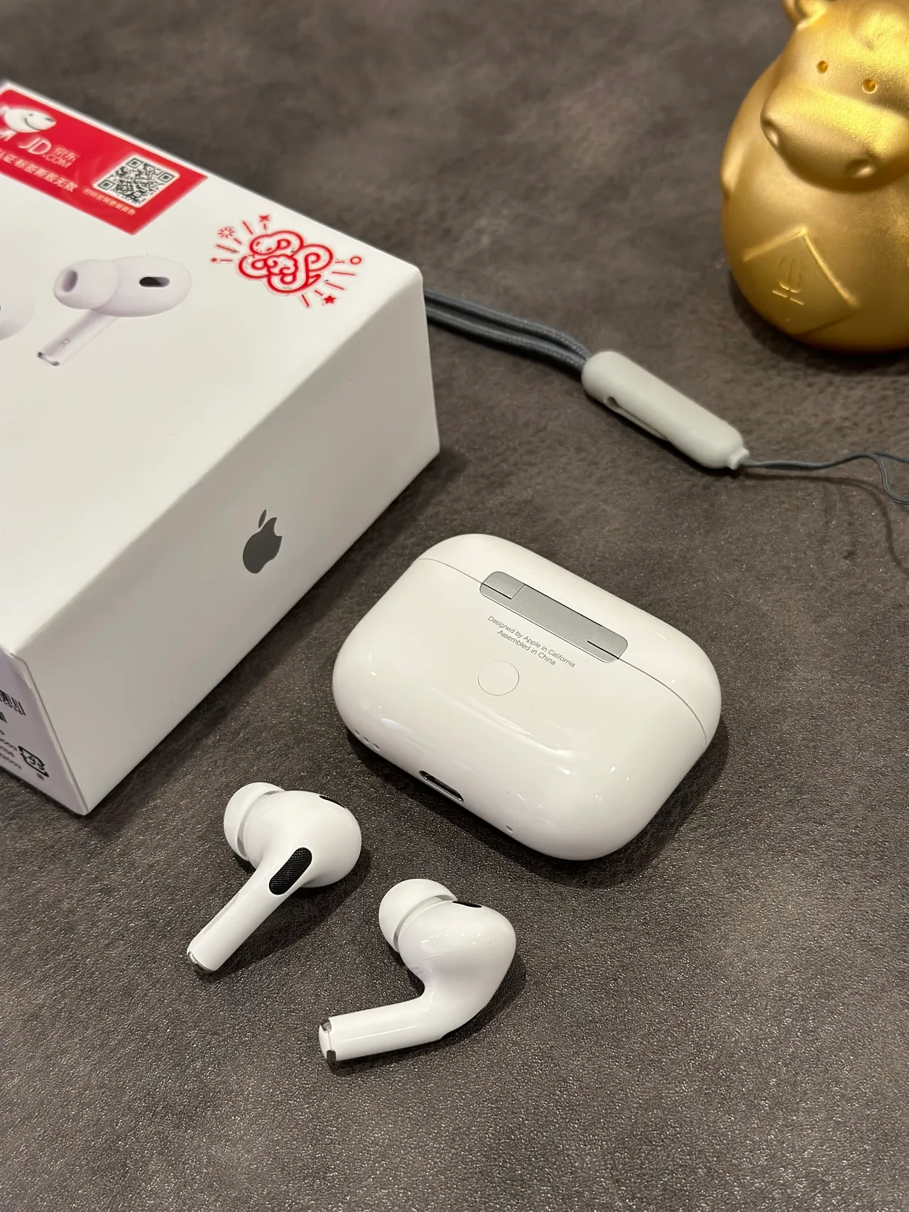 Apple AirPods Pro Blancs à tige courte embouts en silicone TWS écouteurs 4