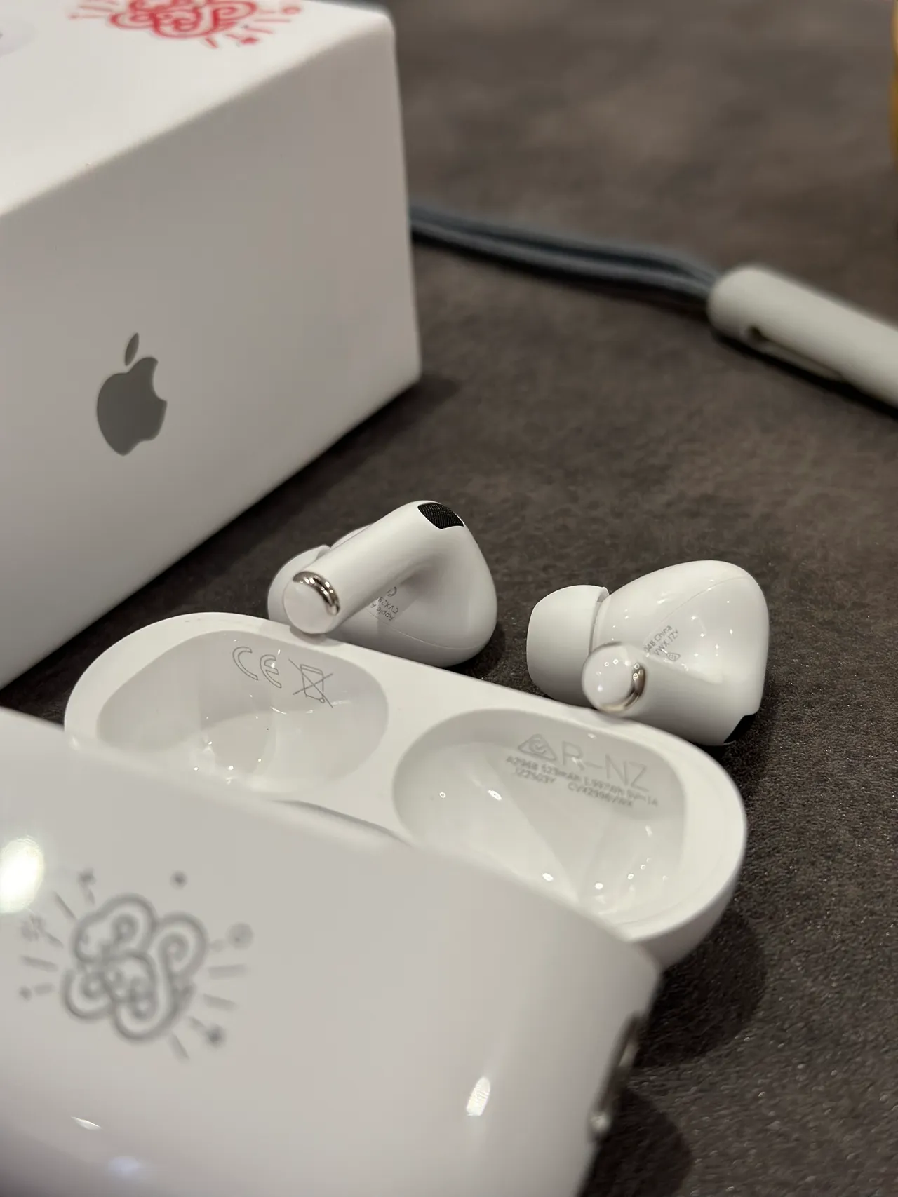 Apple AirPods Pro Blancs à tige courte embouts en silicone TWS écouteurs 6