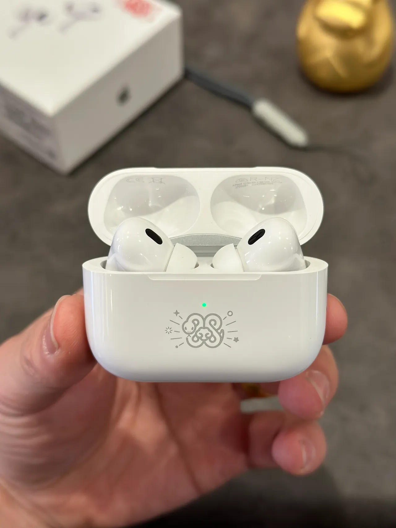 Apple AirPods Pro Blancs à tige courte embouts en silicone TWS écouteurs 13