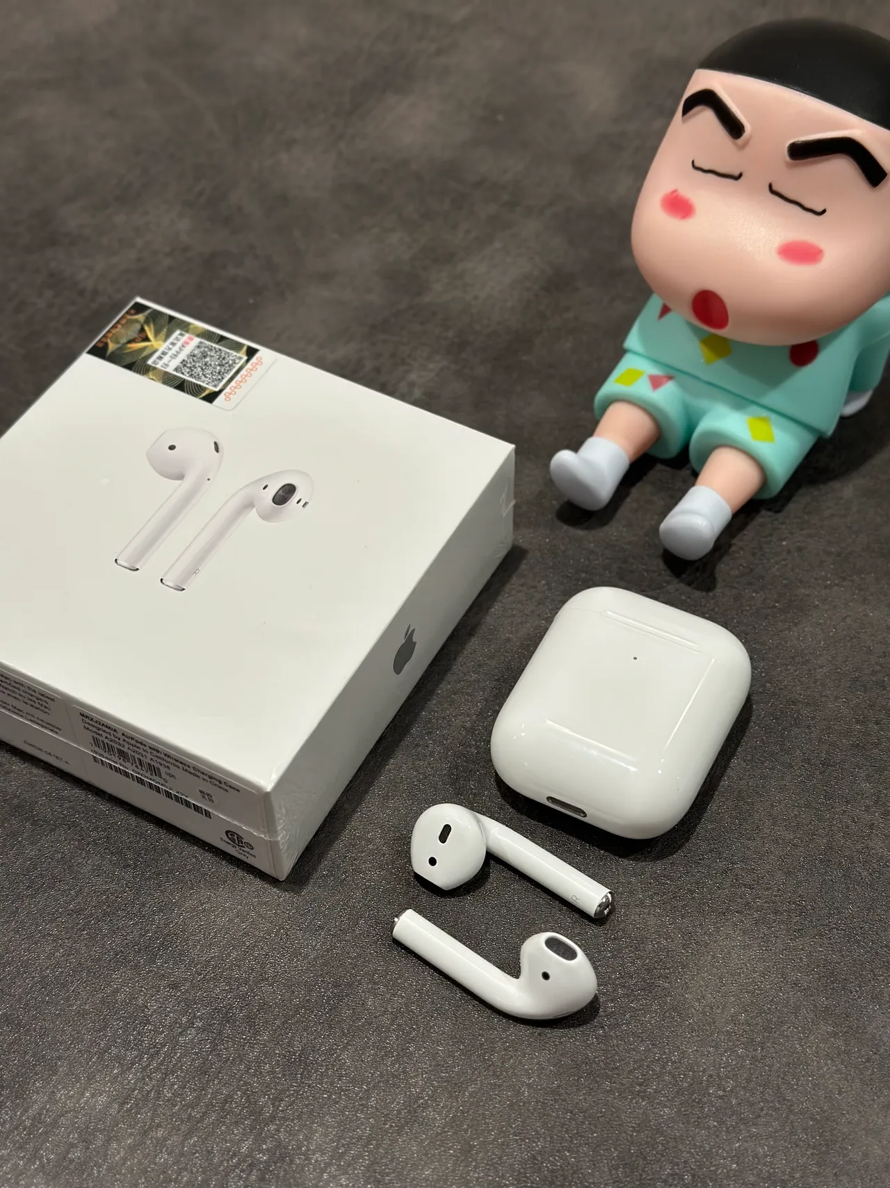 Apple AirPods écouteurs sans fil blancs style tige fini mat TWS 4