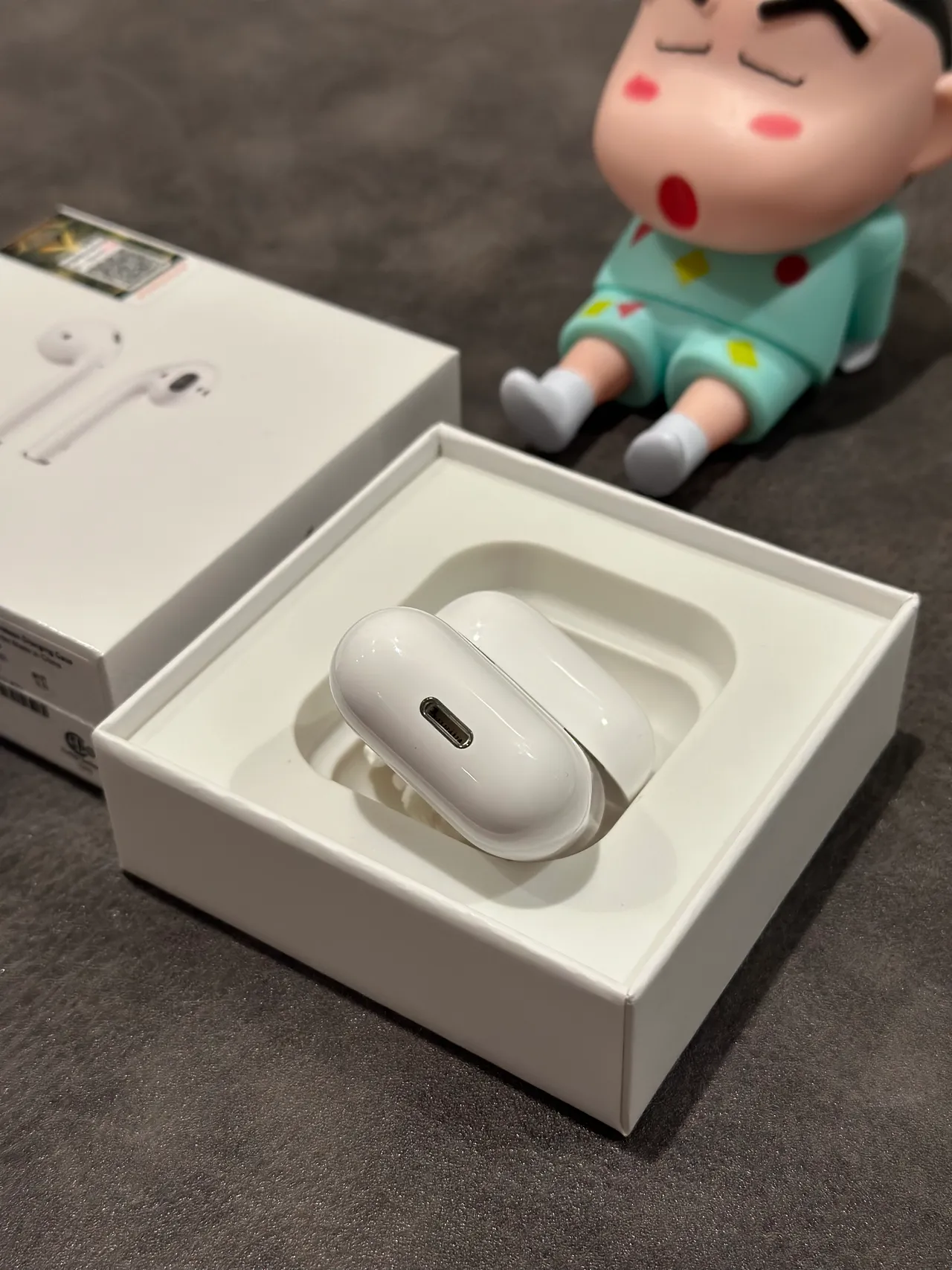 Apple AirPods écouteurs sans fil blancs style tige fini mat TWS 7