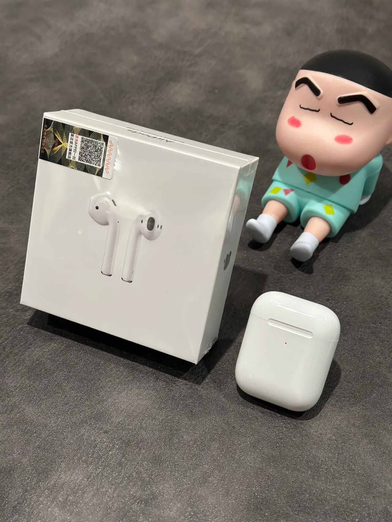 Apple AirPods écouteurs sans fil blancs style tige fini mat TWS 9
