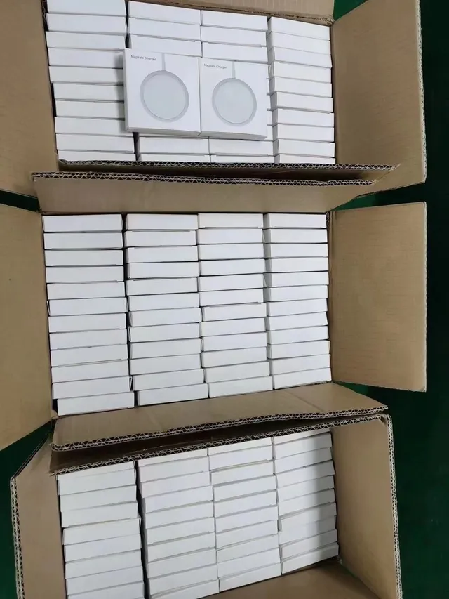 Apple MagSafe 白银圆形磁环充电器 8