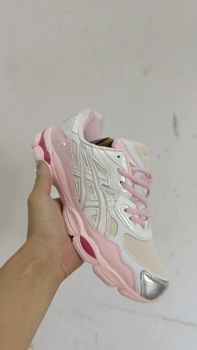ASICS GT-2160 Silver Pink 厚底运动鞋 2