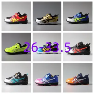 ASICS 红黑 魔术贴鞋带 闭合 合成/网面鞋面 生活方式运动鞋
