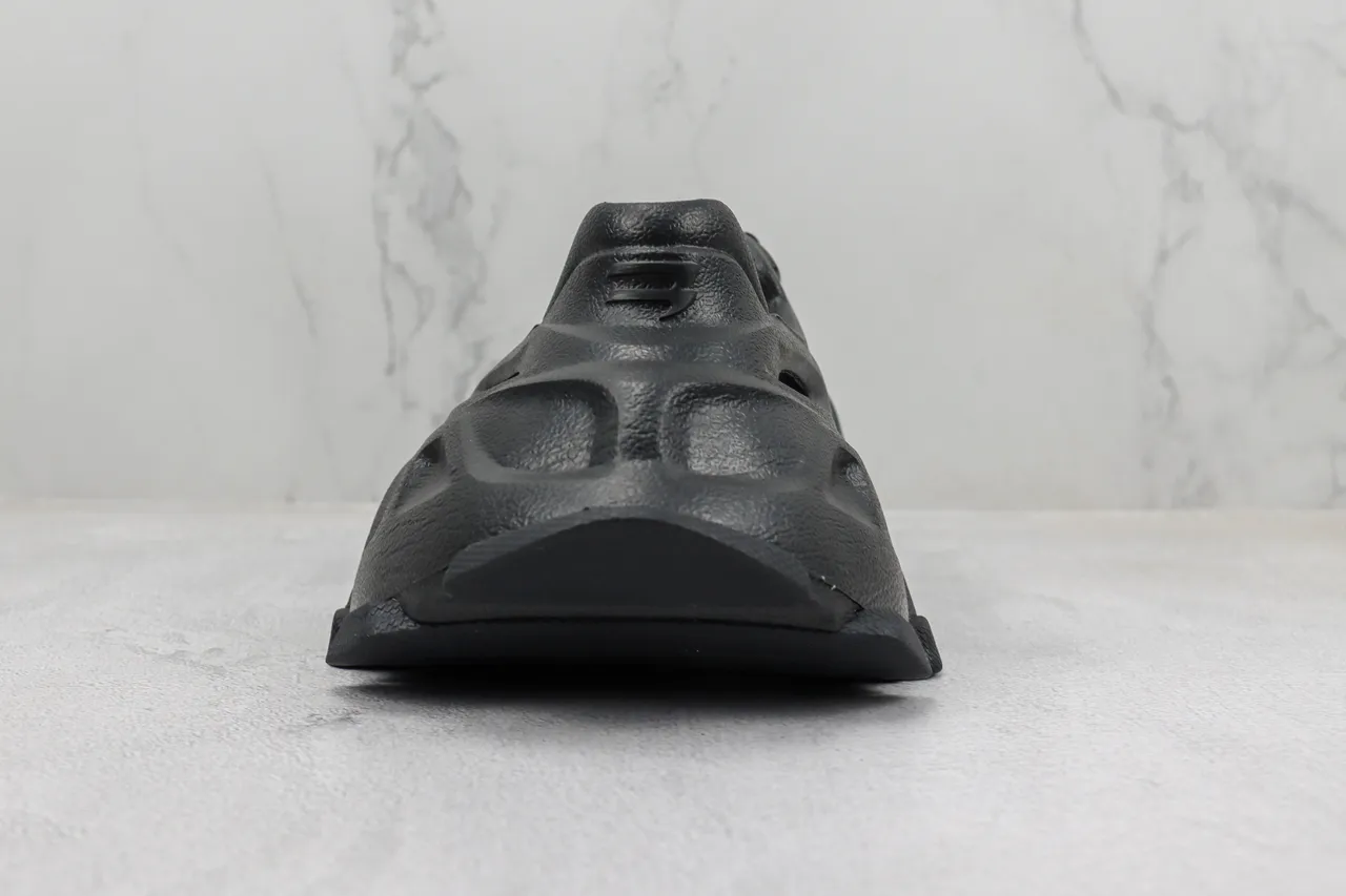 Balenciaga Defender Black Monolithic Rubber Chunky Sneaker 9