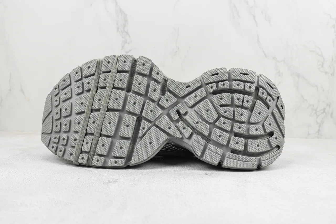 Balenciaga Defender Monochromatic Gray Chunky Sneakers 8