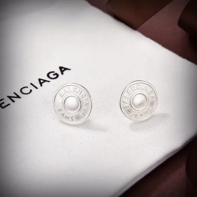 Balenciaga Jeans Boucles d'oreilles circulaires stud 3