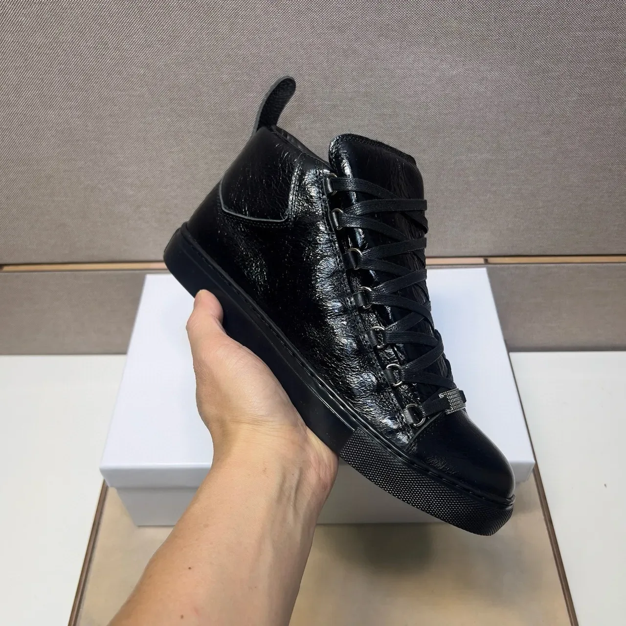 Balenciaga Le Cagole High Black Lifestyle Sneaker 6