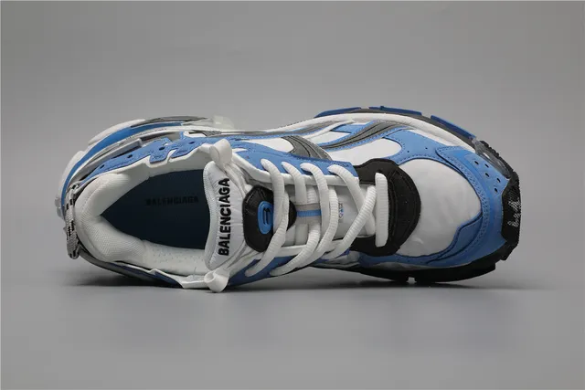 Balenciaga Runner 蓝色白色灰色 Chunky Sneakers 7