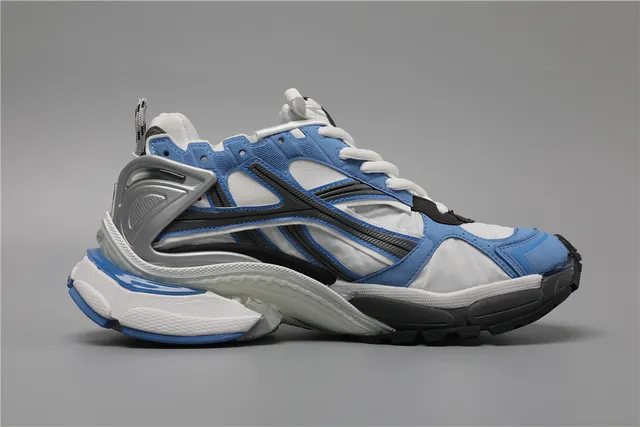 Balenciaga Runner 蓝色白色灰色 Chunky Sneakers 8