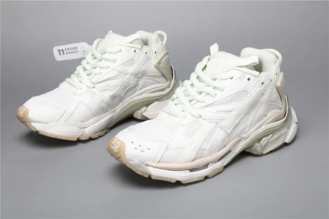 Balenciaga Runner zapatillas chunky blancas fluorescentes 5