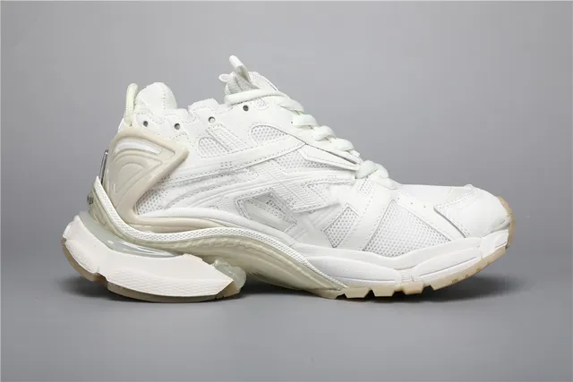 Balenciaga Runner zapatillas chunky blancas fluorescentes 8