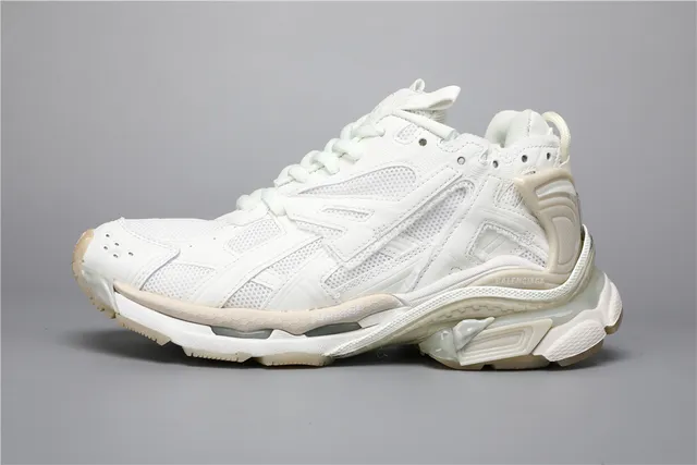 Balenciaga Runner zapatillas chunky blancas fluorescentes 9