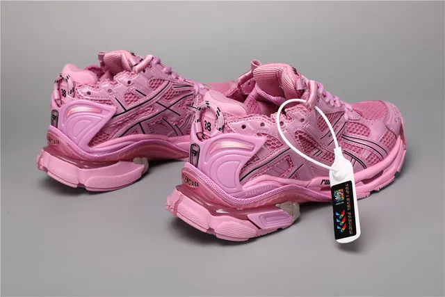 Balenciaga Runner zapatillas gruesas monocromáticas rosa 3