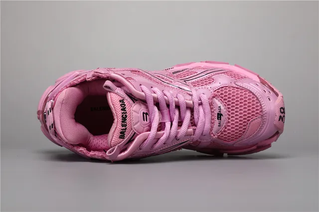 Balenciaga Runner zapatillas gruesas monocromáticas rosa 7