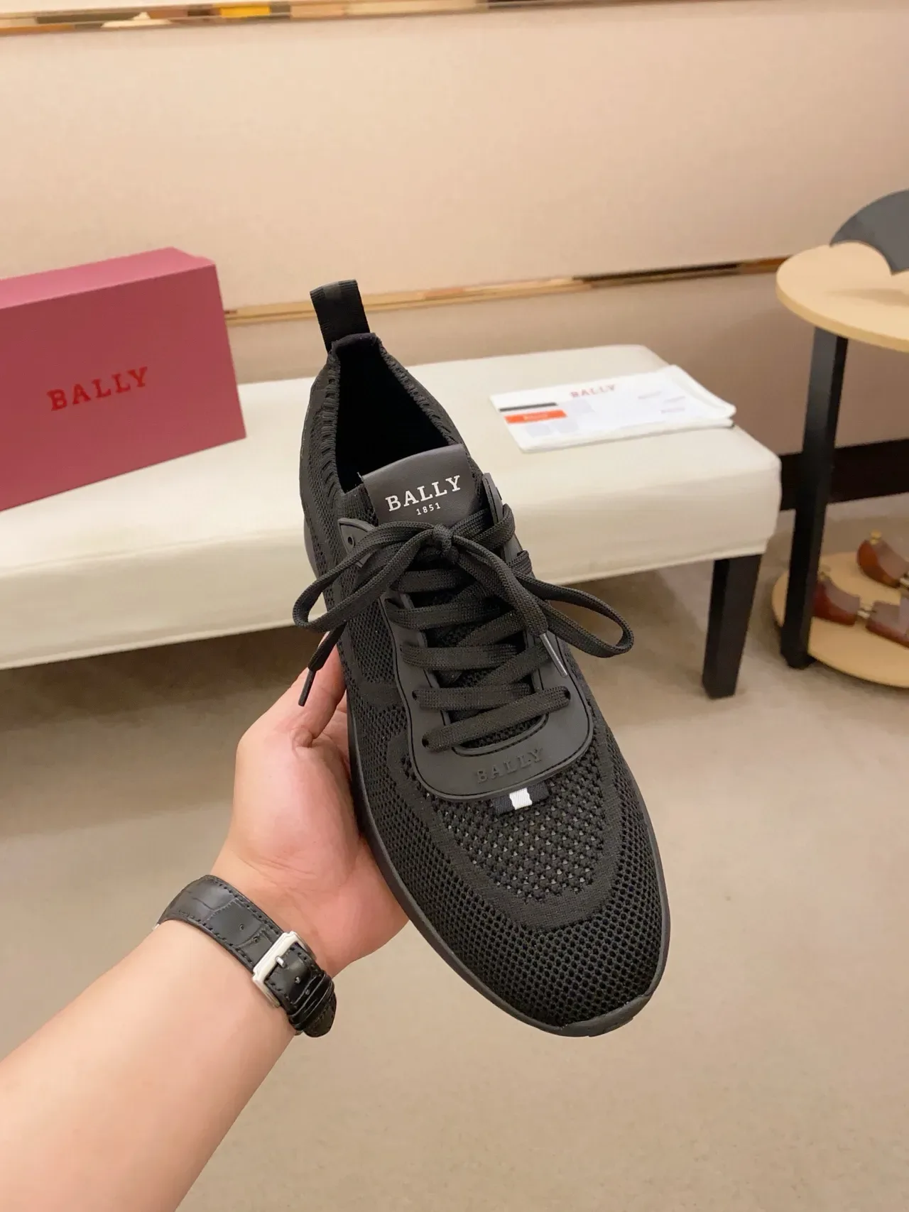 Balenciaga Speed Trainer أسود تريكو أسلوب حياة سينيكرز 6