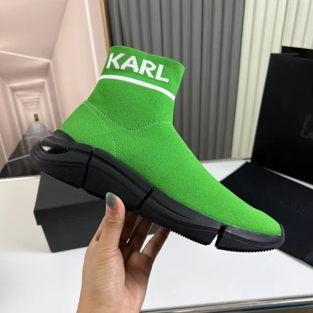 Balenciaga Speed Trainer কার্ল গ্রিন সক-ফিট লাইফস্টাইল স্নিকার 5