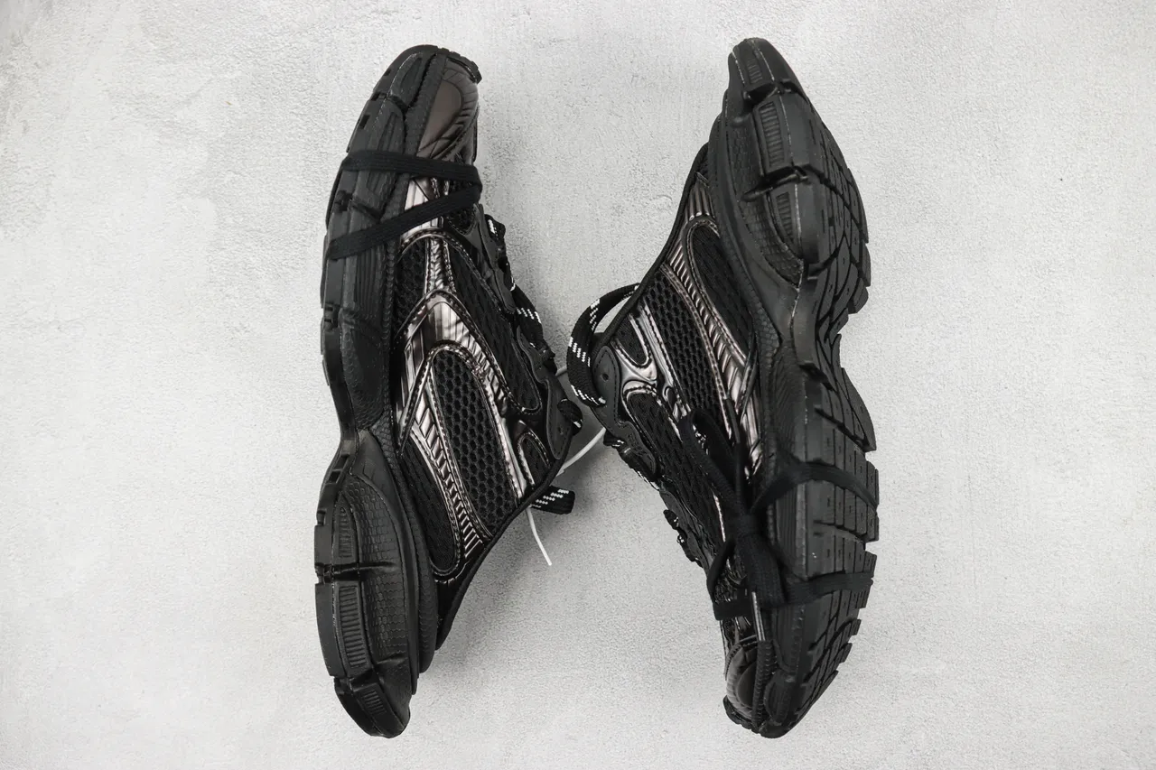 Balenciaga Track Trainer Black Chunky Sneakers 2