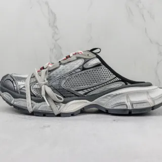 Balenciaga Track Trainer Zapatillas Chunky Grises Negras