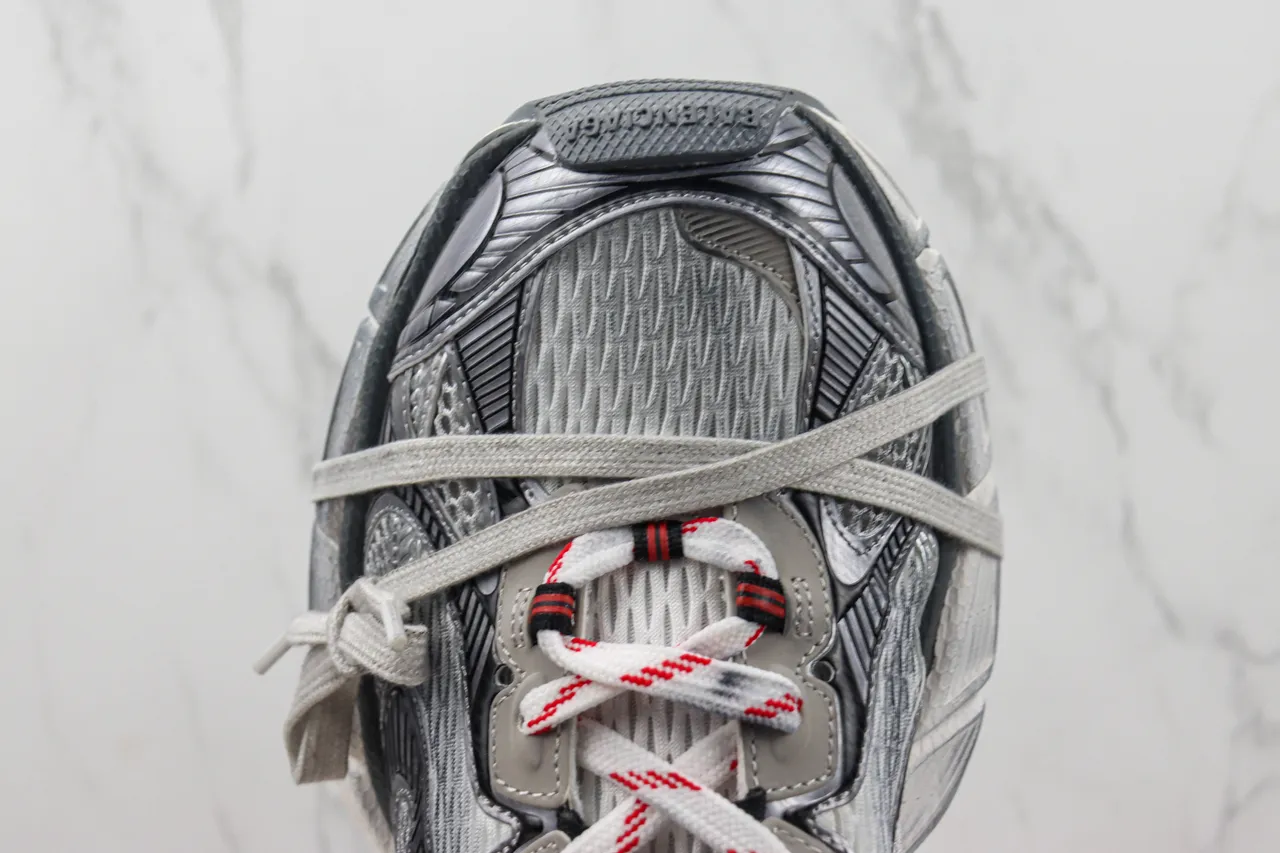 Balenciaga Track Trainer Gray Black Chunky Sneakers 6