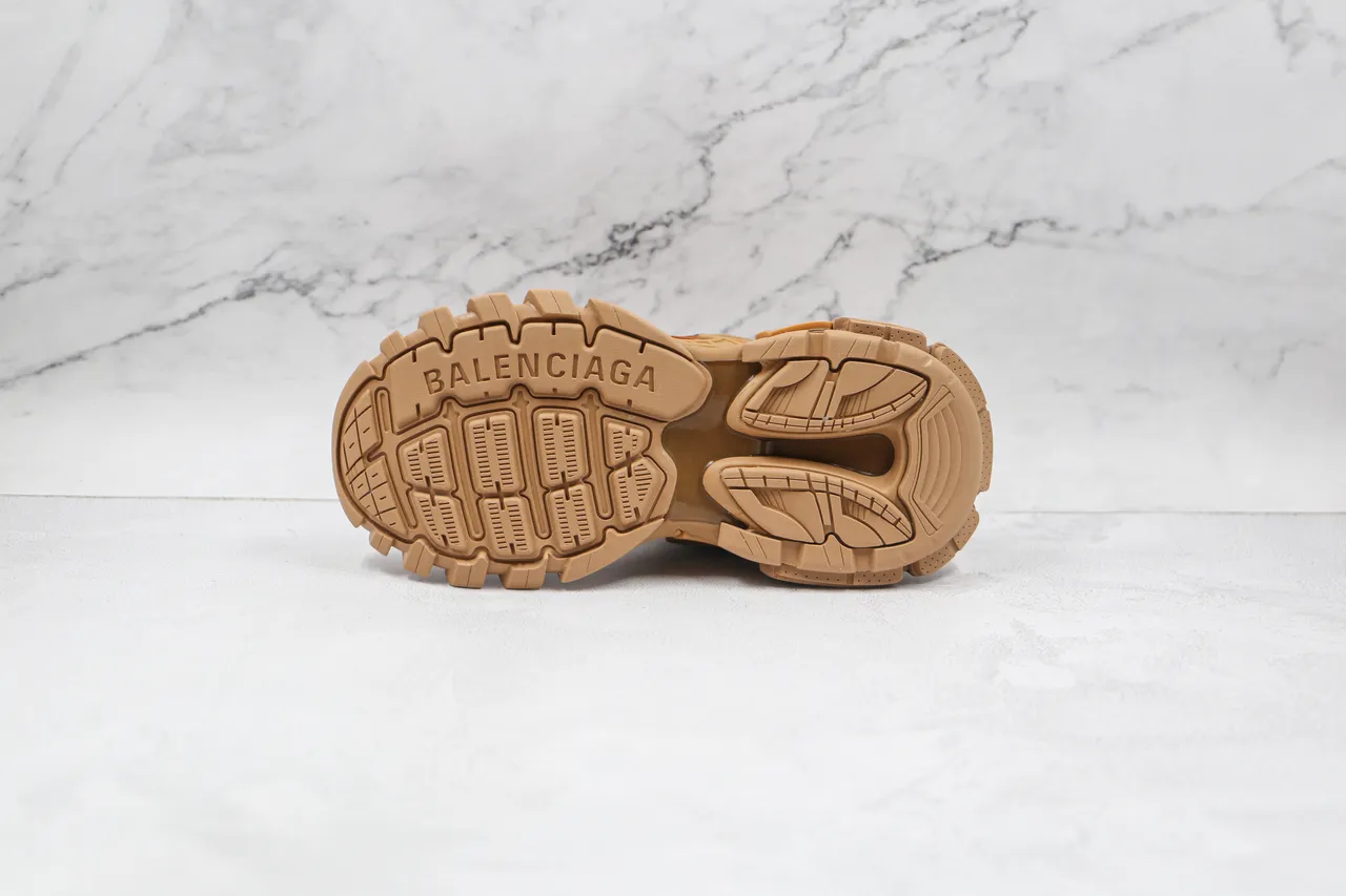 Balenciaga Track Trainer Monotone Tan 厚底运动鞋 3