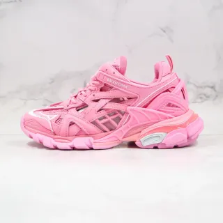 Balenciaga Track Trainer गुलाबी चंकी स्नीकर