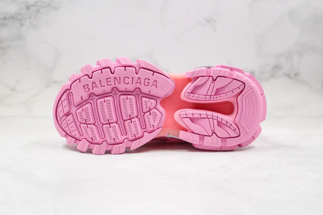 Balenciaga Track Trainer Pink Chunky Sneakers 6