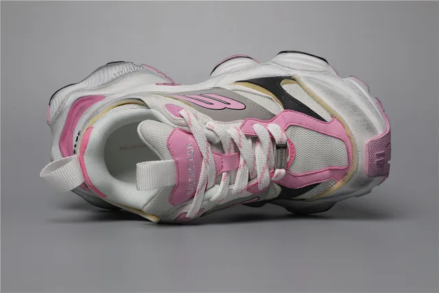 Balenciaga Track Trainer Pink White Chunky Sneakers 7