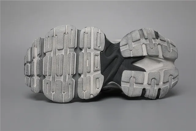 Balenciaga Track Trainer White Grey Beige Chunky Sneakers 6